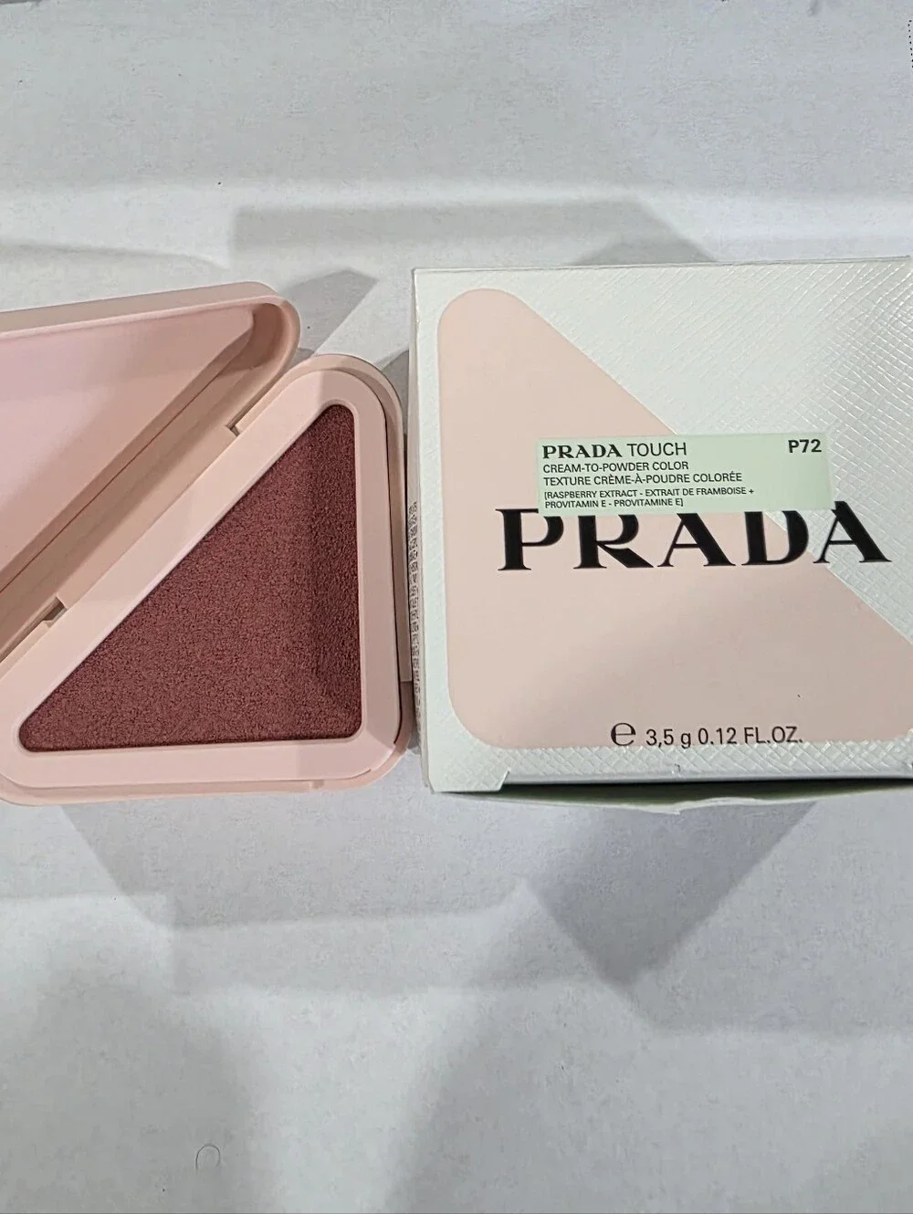 Prada Touch Cream-to-Powder Blush 072 DAHLIA/NUDE PINK. BNIB💥NEW💥